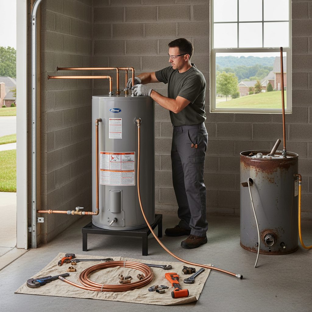 Water Heater Installation in Hendersonville
